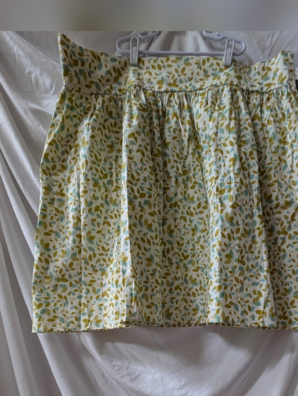 Pinup Couture/Heart Of Haute Leaf-Print Circle Skirt